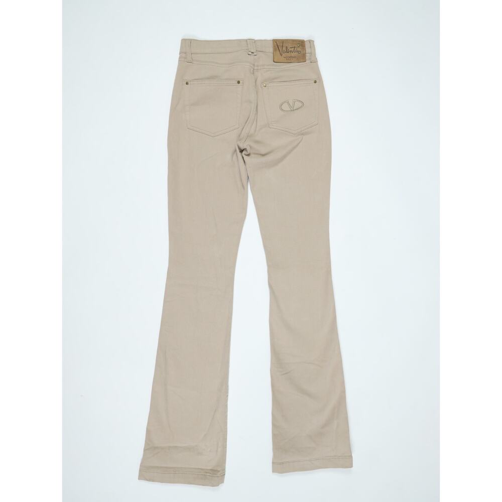 Vintage Valentino Roma Made in Italy Taupe Bootcut Stretch Jeans Size 38 US 2 - Picture 6 of 13